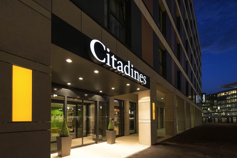 Citadines City Centre Frankfurt Francoforte sul Meno Esterno foto